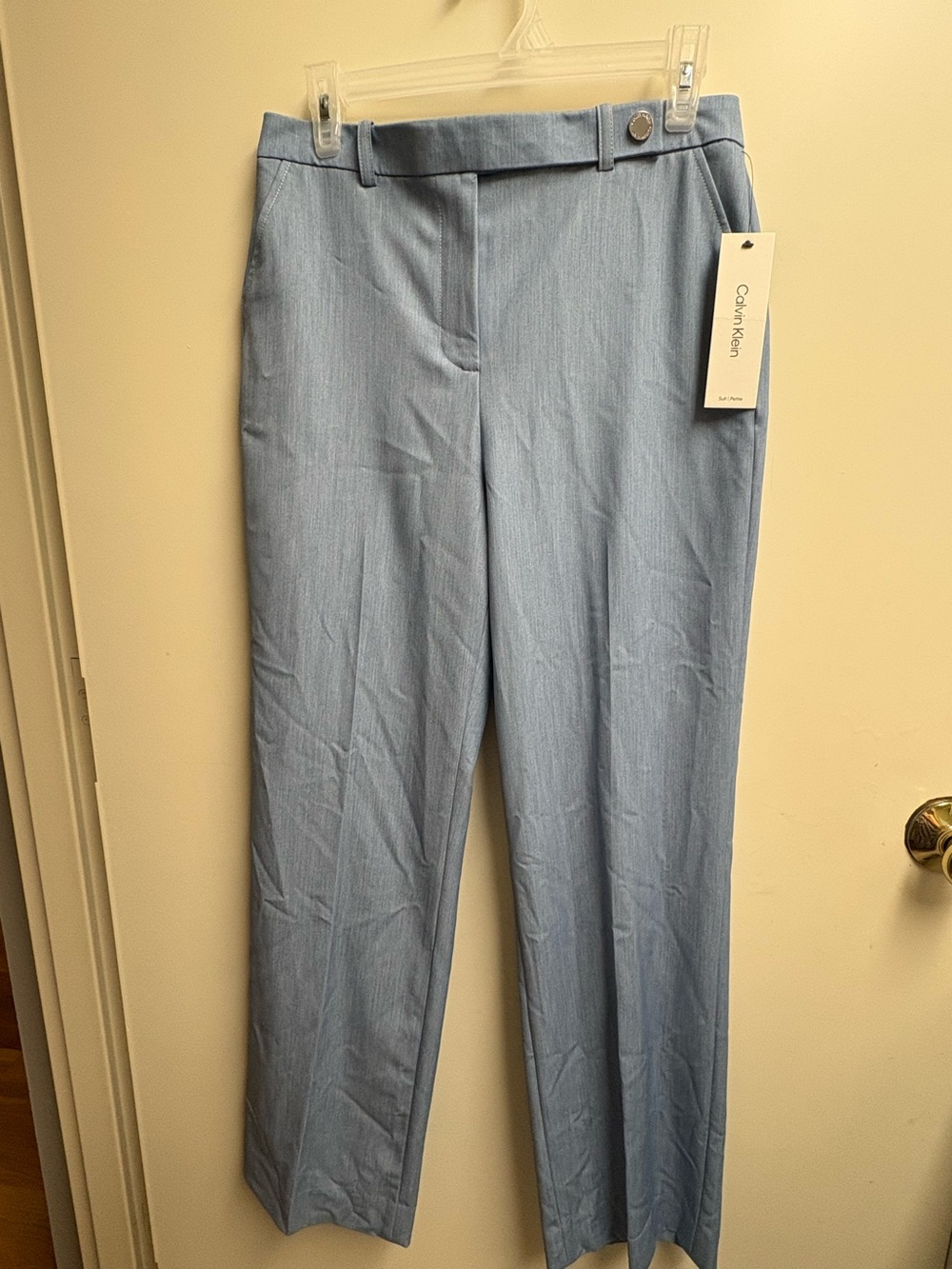 Calvin Klein Blue, Straight Leg Dress Pants NWT